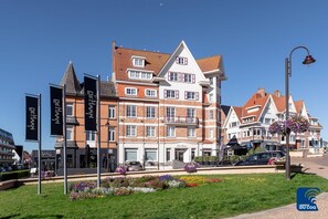Apartment | Exterior - Elegant Seaside Apartment (De Haan)