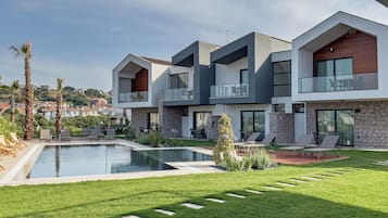 Majoituspaikan julkisivu