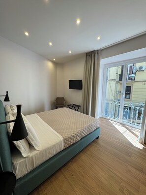 Superior-Doppel- oder -Zweibettzimmer, 1 Schlafzimmer, Nichtraucher, Stadtblick