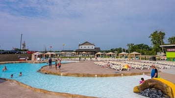 Seasonal outdoor pool