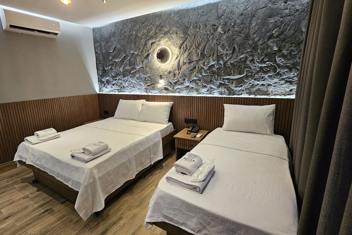 Chambre Standard Double ou avec lits jumeaux, vue ville | Chambres insonorisées, Wi-Fi gratuit