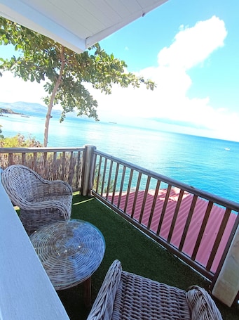 Panoramic Suite, Balcony, Sea View | Terrace/patio