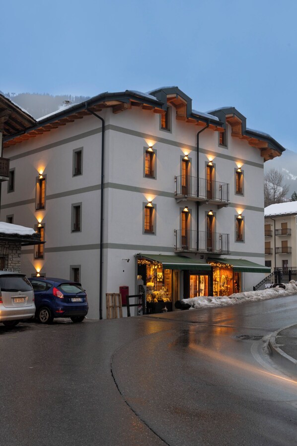 Façade de l’hébergement 