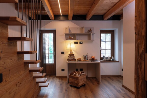 Chambre Luxe, balcon, vue montagne