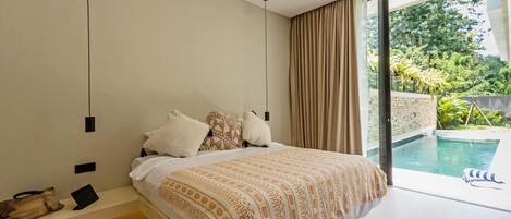 舒适别墅, 泳池景观 | 2 多间卧室、免费 WiFi