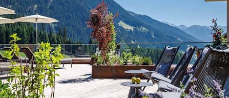 Bungalow | Blick von der Unterkunft