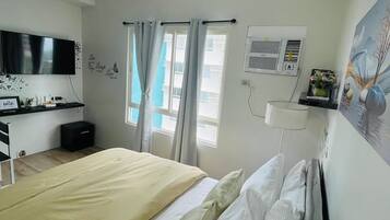 1 habitación, wifi gratis y ropa de cama