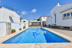 Outdoor pool - Vistas 5min Playa. Piscina Privada+bbq. Wifi 800mb Smarttv. Aacc Centralizado (CALPE)