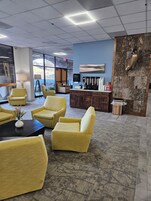 Sala de estar en el lobby