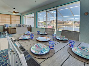 Dining - The Sunsetter | Pool | Boating water | Dock | Child friendly (Port Charlotte)