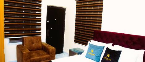 奢華開放式客房 | 1 間睡房、獨特設計、獨特裝修、書桌