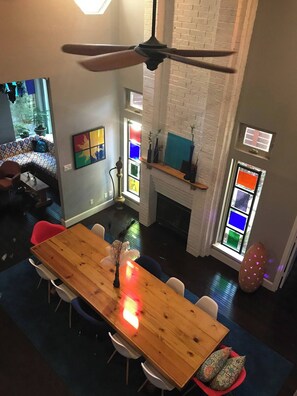 Dining - Pet friendly Bohemian townhouse with very private patio (Arlington)