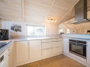 Private kitchen - 10 Person Holiday Home in Henne (Henne)