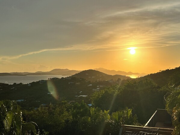 Vue depuis l’hébergement