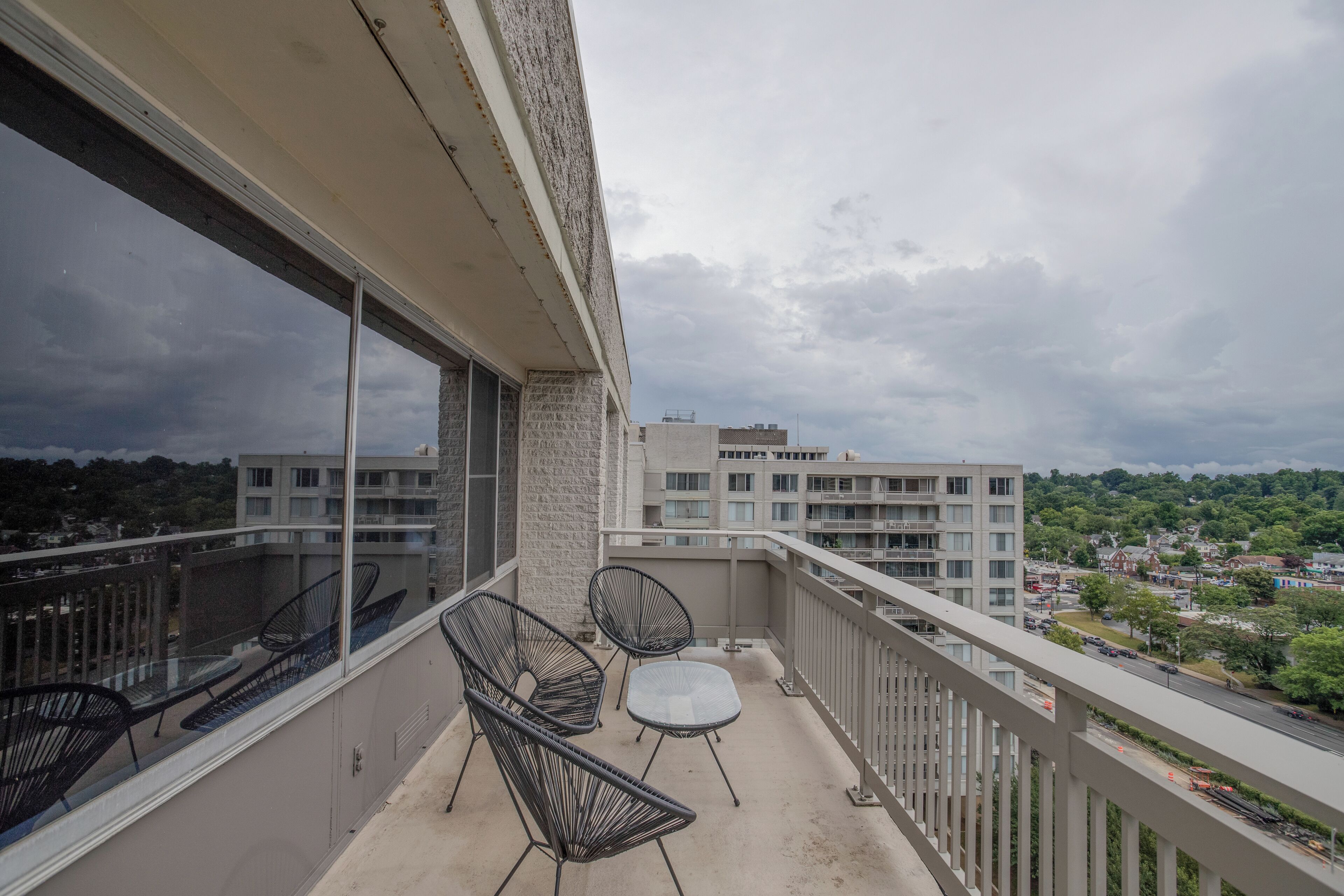 Comfort Apartment, 3 Bedrooms, Balcony, City View | Balkoni