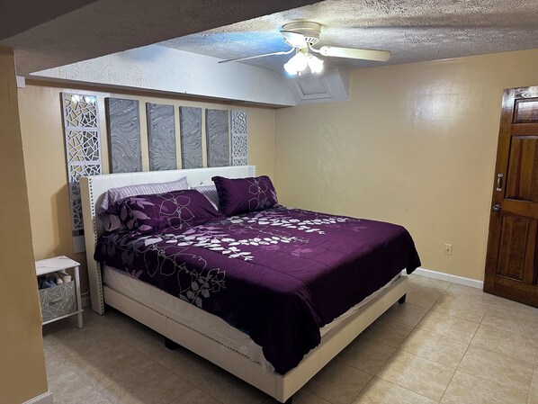 1 bedroom, iron/ironing board, WiFi, bed sheets