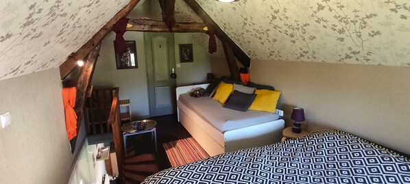 1 chambre, Wi-Fi, draps fournis