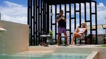 Alberca al aire libre