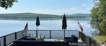 Quiet location on Lake Waukewan, minutes to Meredith center. Pet-Friendly