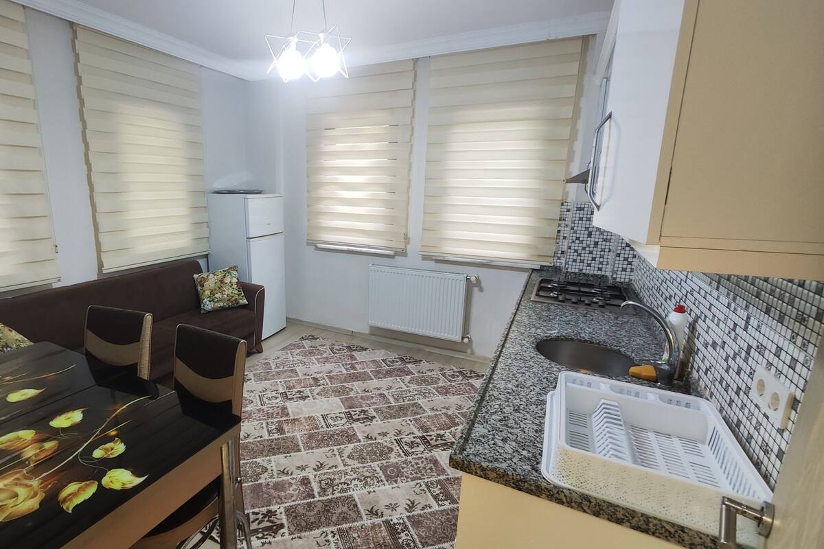 Basic Apartment, Mountain View | Living area | 37-inch LED TV with satellite channels