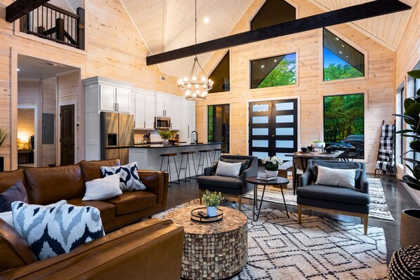 スマートテレビ、暖炉、テレビゲーム