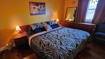 Grand-Zimmer, Gartenblick