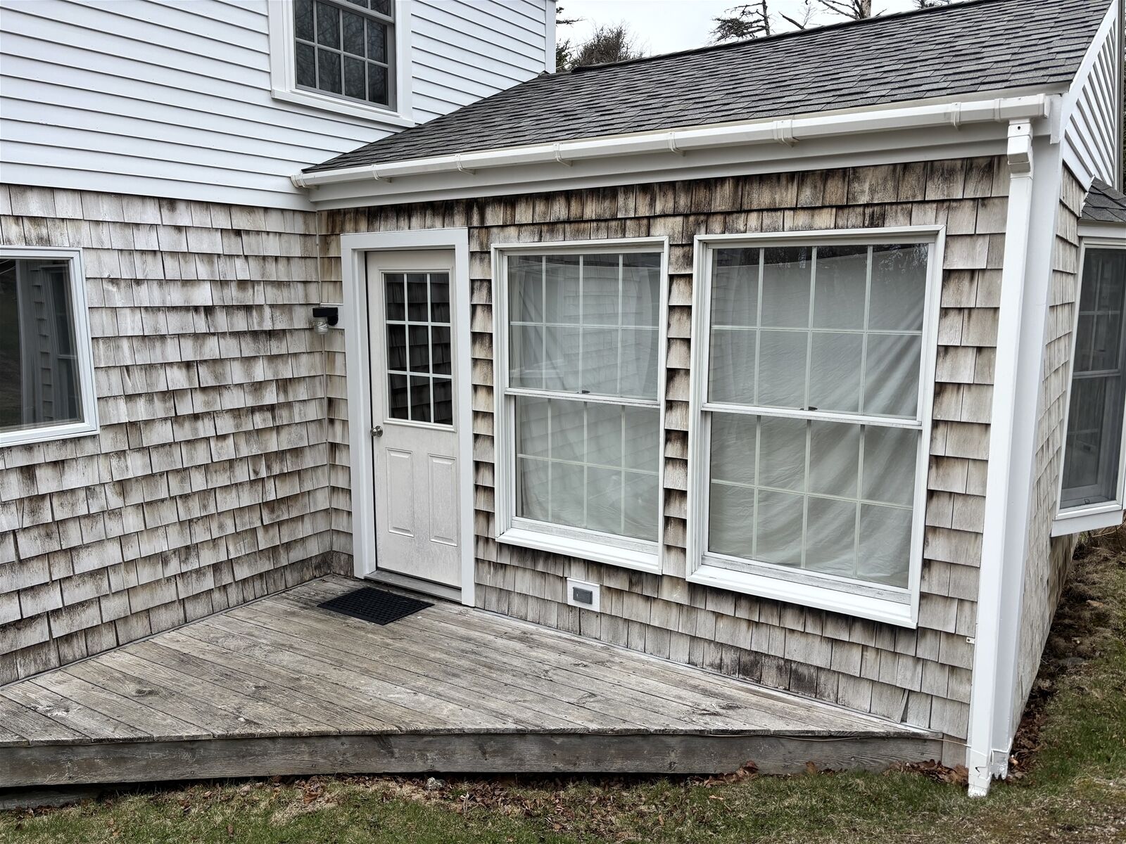 Door to cottage