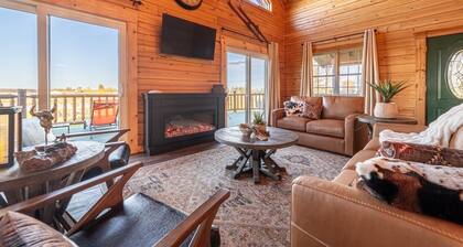 Handcrafted Amish Log Cabin | 10+ Acres | Private Pond | Kayaks | ATV Trails