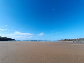 On the beach