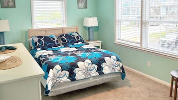 4 quartos, cofres nos quartos, ferros/tábuas de passar roupa