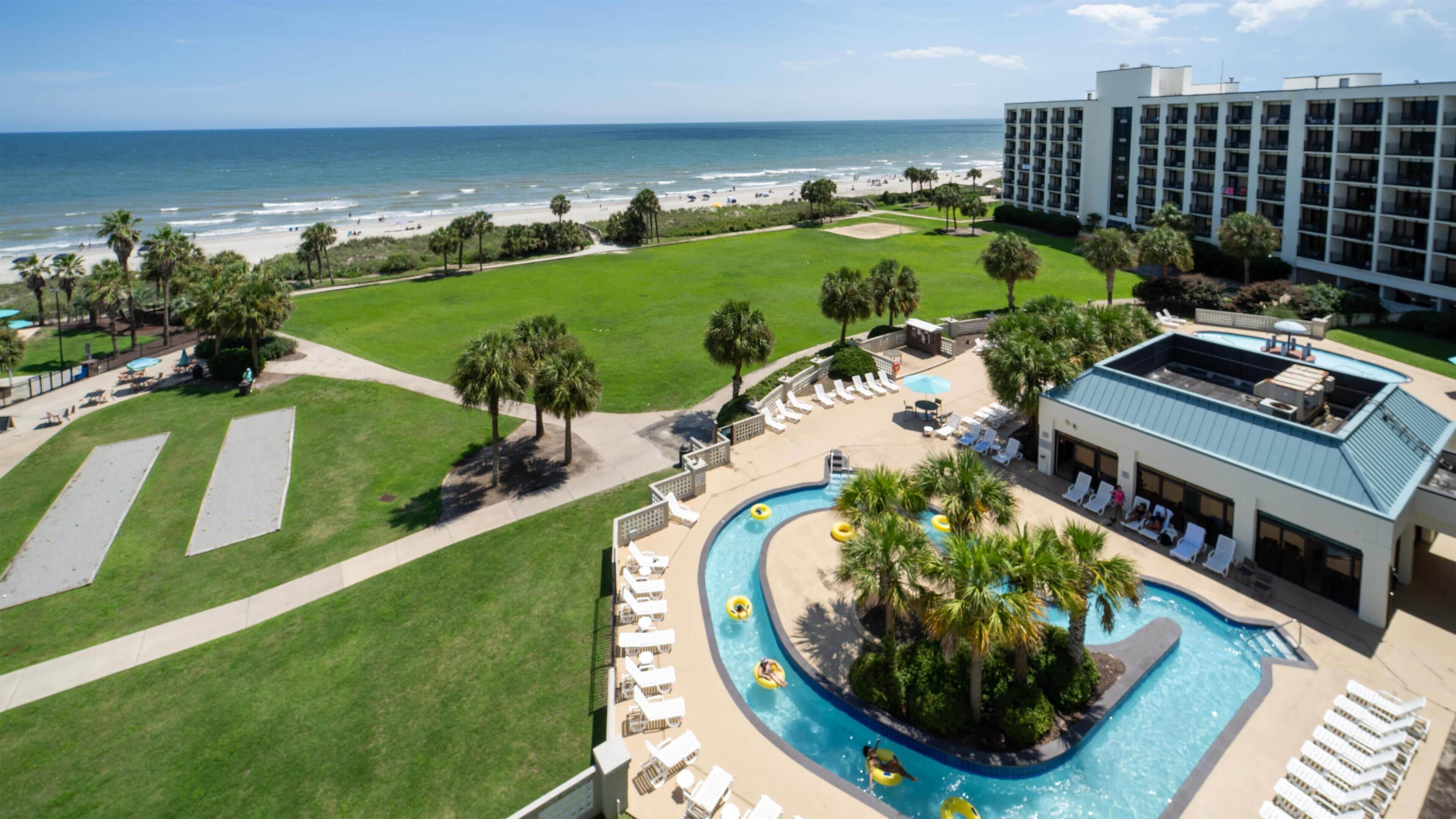 Indoor pool, seasonal outdoor pool, cabanas (surcharge), pool umbrellas