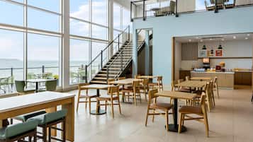Free daily self-serve breakfast