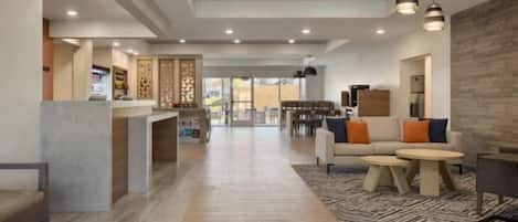 Lobby sitting area