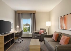 Desk, laptop workspace, blackout drapes, iron/ironing board - Candlewood Suites Pittston by IHG (Pittston)