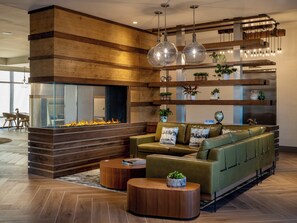 Sittområde i lobbyn