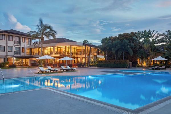 Outdoor pool, open 8:00 AM to 8:00 PM, free cabanas, pool umbrellas