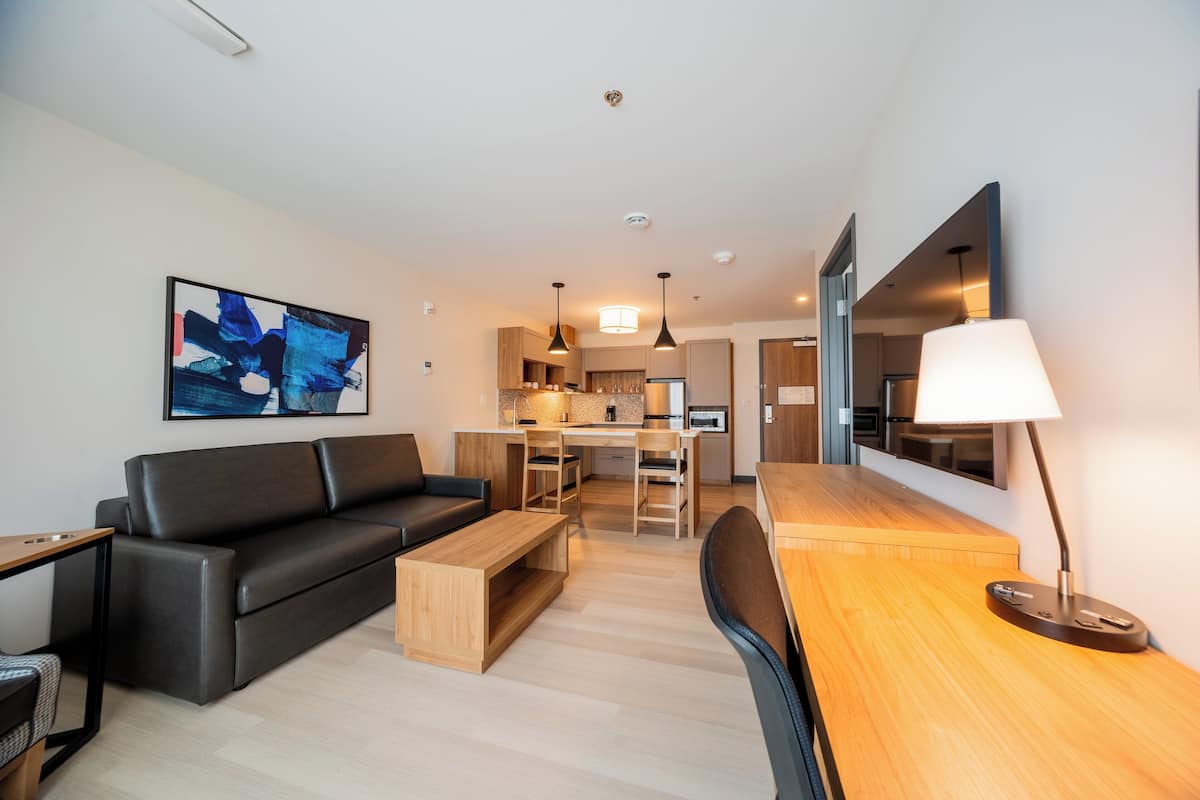 Suite, 1 habitación | Escritorio, espacio para trabajar con laptop y wifi gratis