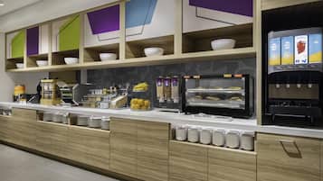 Free daily breakfast