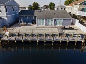 Exterior - Waterfront Lagoon Home | 3BR | Game Room | Pet Friendly (Little Egg Harbor)