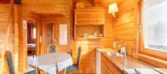 Wooden House in Plate Near Lake Schwerin