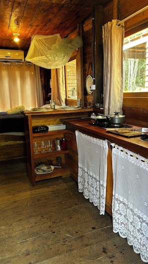 Comfort-Chalet, Küche | Eigene Küche