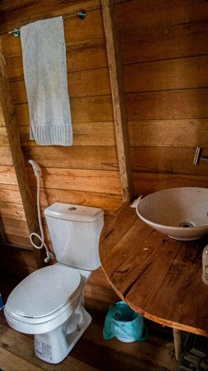 Comfort Chalet, Kitchen | Bathroom - Chale das Torres (Belém)