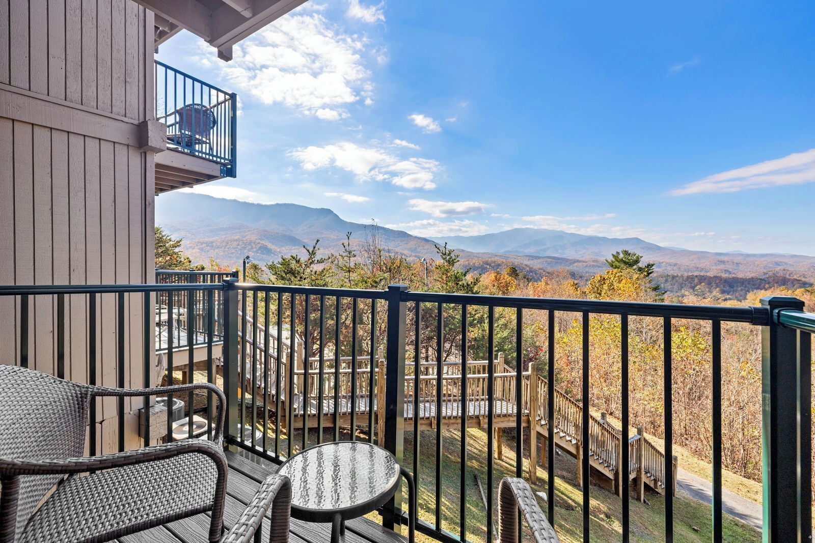 Chambre Classique, 1 grand lit, non-fumeur, vue montagne | Terrasse/Patio