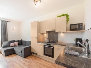 Apartment | Eigene Küche | Wasserkocher, Toaster, Hochstuhl