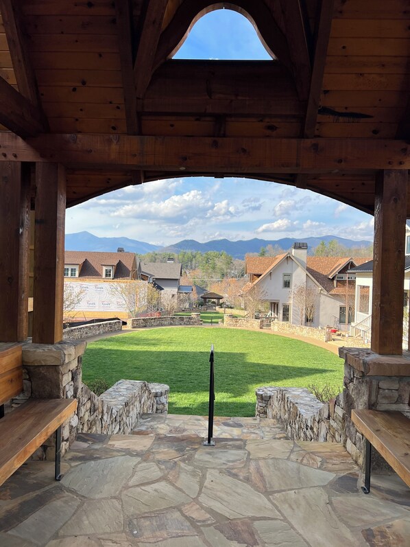 Enceinte de l’hébergement