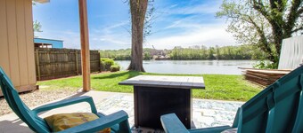 Riverfront Retreat with Dock! Just a few minutes from the local boat ramp