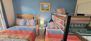 2 bedrooms, individually decorated, individually furnished