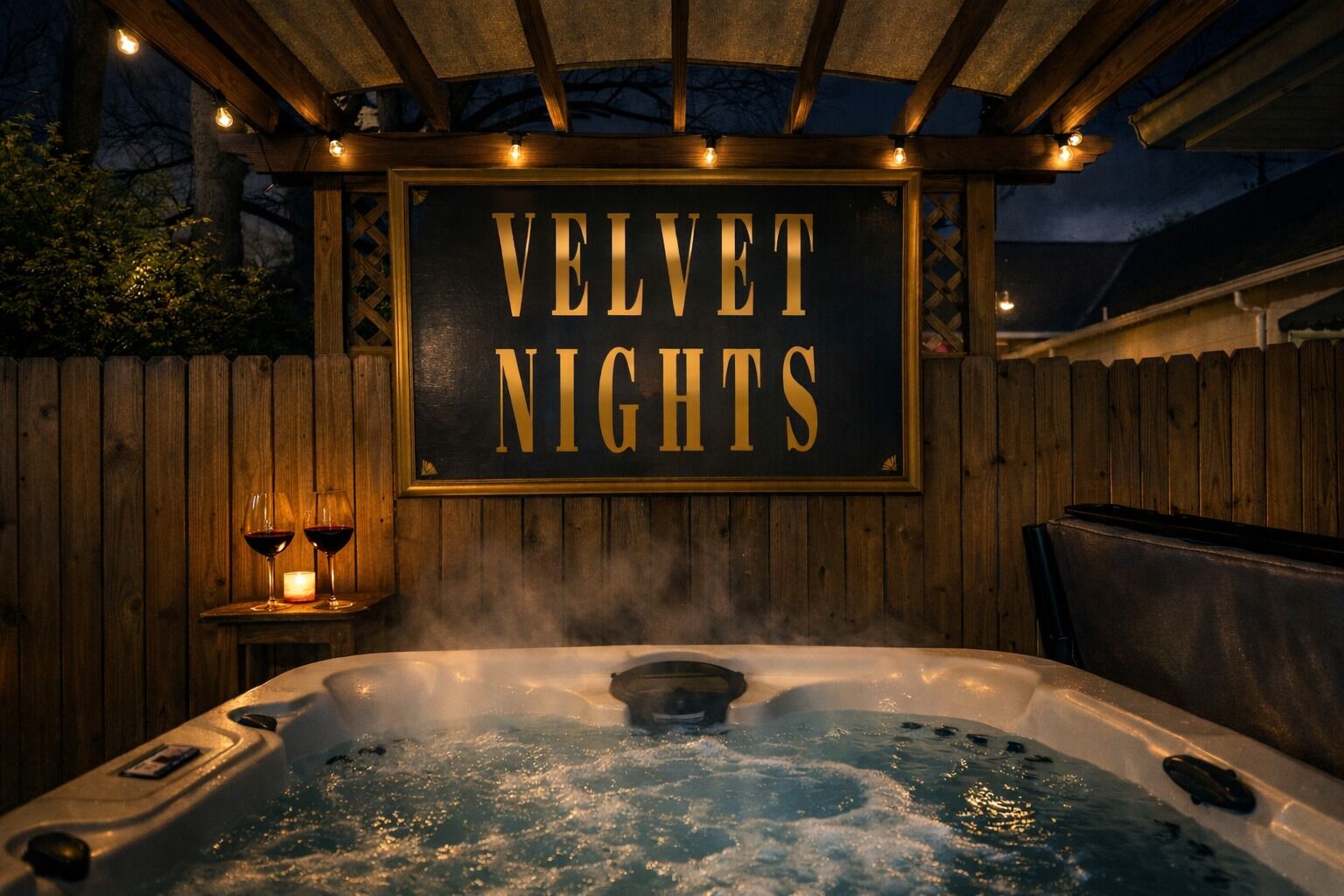 Bain à remous extérieur