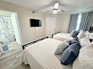 2 habitaciones, tabla de planchar con plancha y wifi gratis 