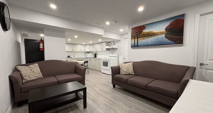 Cozy place, 15 min to Niagara Falls & USA border. (Basement Apartment)
